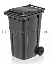 Контейнер для мусора 240 л серый облегченный 240 серый в Донецке