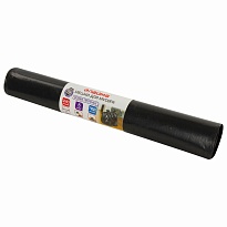 Мешки для мусора 240 л, черные, в рулоне 5 шт., ПВД 80 мкм, 1400х900 мм, LAIMA, 605339 в Донецке