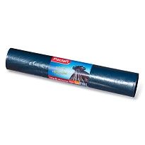 Мешки для мусора 240 л, черные, в рулоне 20 шт., ПВД 35 мкм, 1400х900 мм, PACLAN Big&Strong, 600823 в Донецке