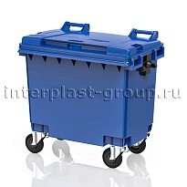Контейнер для мусора 660 л голубой 660 голубой в Донецке Контейнер для мусора 660 л голубой 660 голубой в Донецке