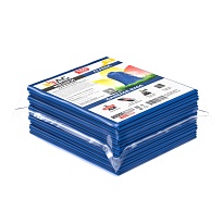 Мешки для мусора 160 л, синие, в пачке 10 шт., ПВД, 40 мкм, 900х1100 мм, i-Bag в Донецке